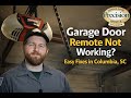 Garage Door Remote Not Working? Easy Fixes in Columbia, SC | Precision Garage Door