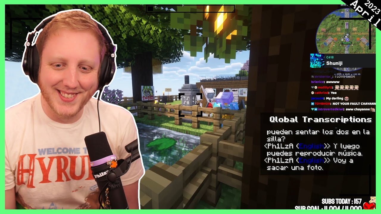 QSMP - They buffed mobs why are they like this - Philza VOD - Streamed on April 20 2023