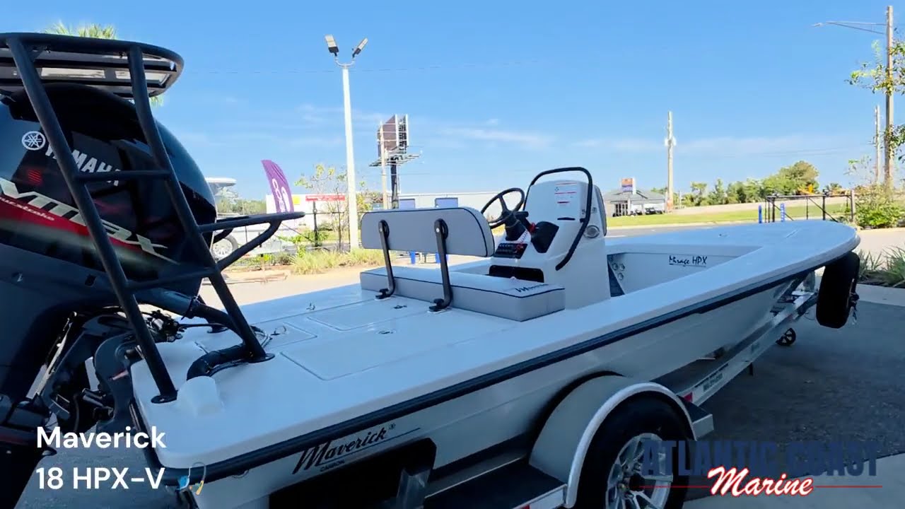 2026 Maverick 18 HPX-V Precision in Every Inch. This isn’t just a skiff, it’s a weapon for the flats