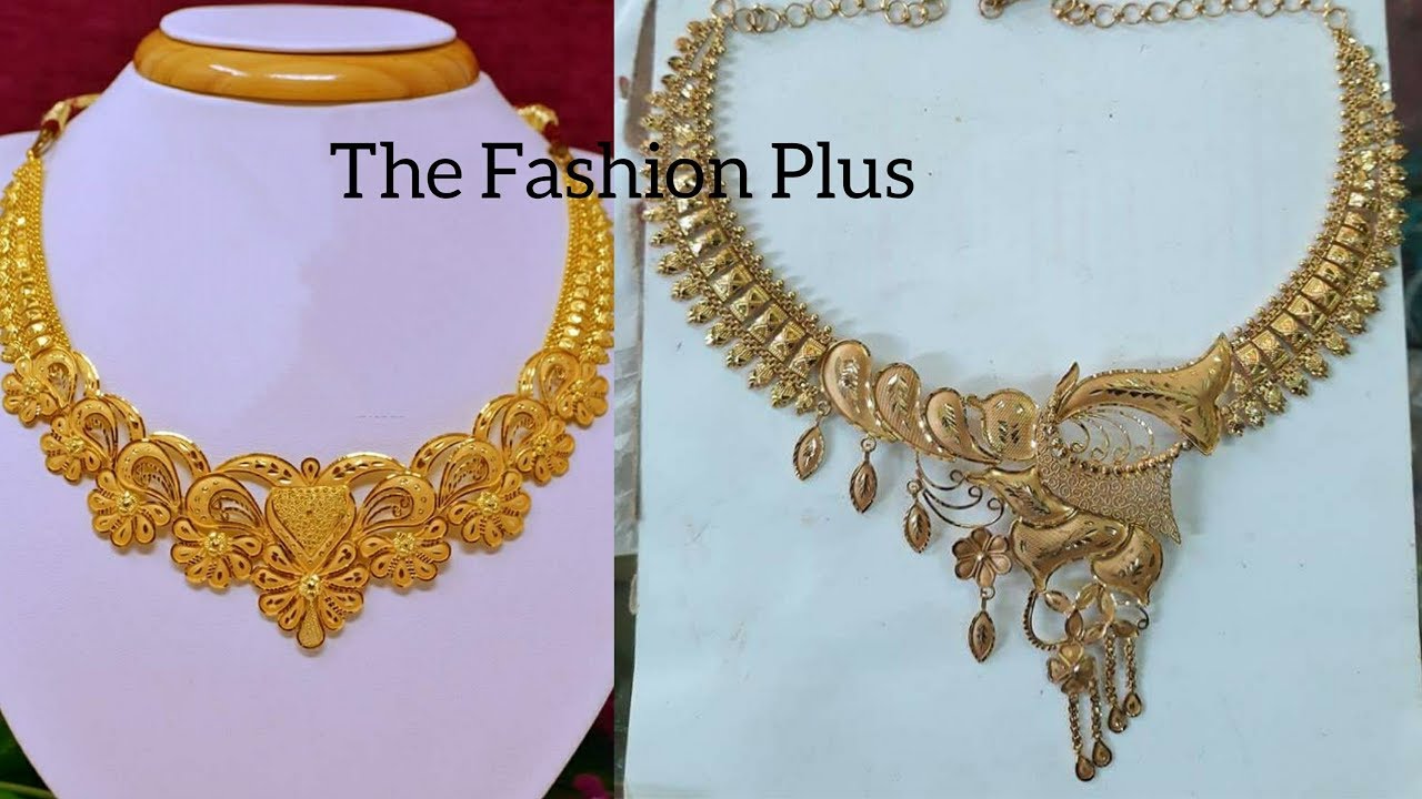 Latest BRIDAL Gold Necklace designs 