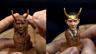 Sculpting Loki In Clay - How To