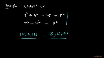 Pythagorean triplets   Squares and square roots   Math Lessons