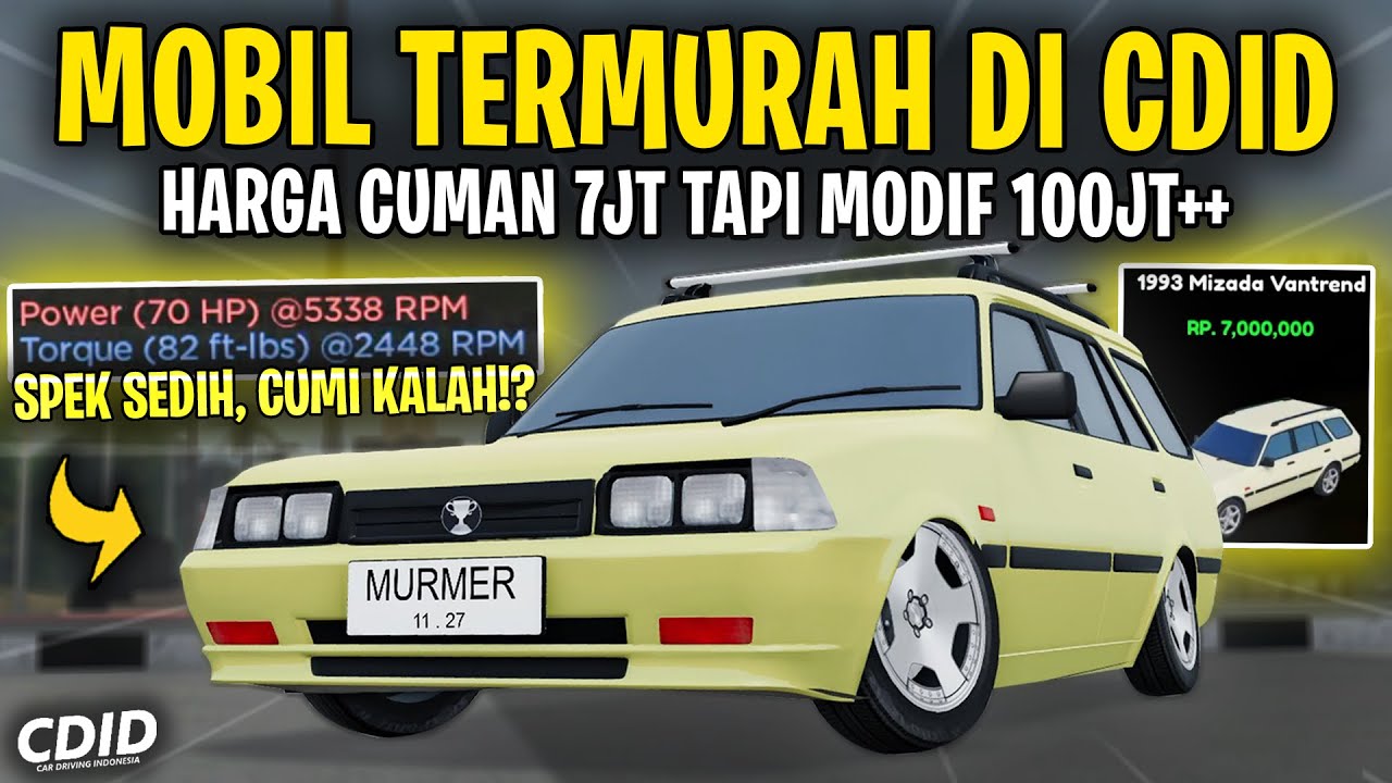 MOBIL BARU HARGA 7 JUTA DI CDID ! PALING MURAH - Car Driving Indonesia ...