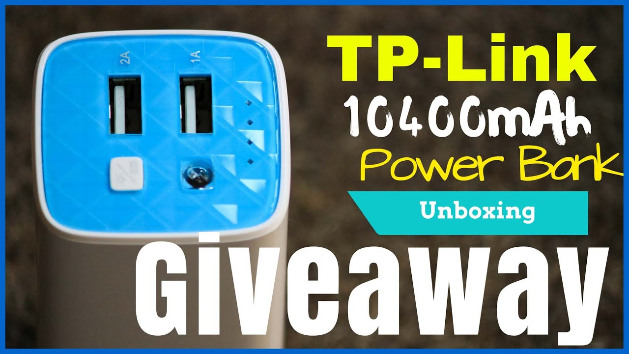 TP-Link TL PB10400mAH BANK Unboxing and Review YouTube