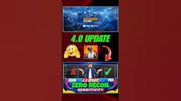 4.0 Update ZERO RECOIL Sensitivity Setting BGMI@JONATHANGAMINGYT @LoLzZzGaming