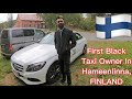 First black taxi owner in hameenlinna finland