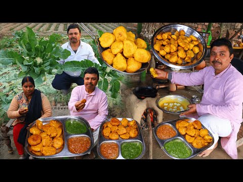 Gobi ke Pakode | Crisp & Tasty Gobi Pakora Cooking In Village | Cauliflower Pakoda Recipe