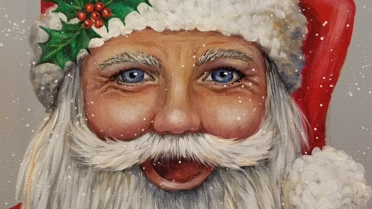 Real Santa Claus Face