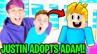 Can BABY LANKYBOX Get ADOPTED By LANKYBOX JUSTIN In Roblox ADOPT ME!? (FUNNIEST ADOPT ME MOMENTS)