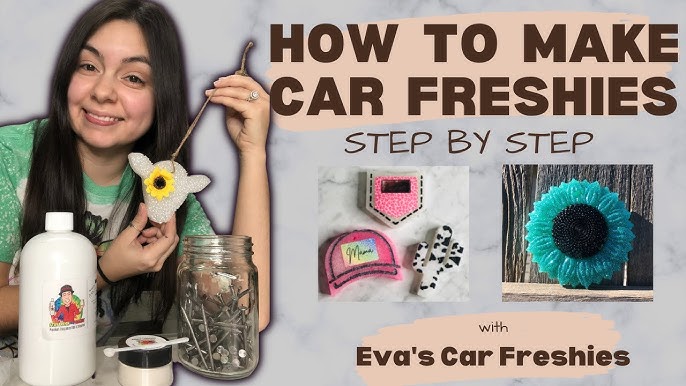 DIY Car Freshies Molds Resin Casting Aroma Beads For Car Freshies Mold Y  Logo Handmade Freshies