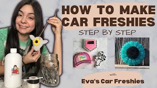 How To Make Car Freshies | Car Freshie Tutorial | Aroma Car Freshies Step By Step
