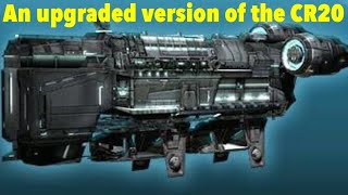 The CR25 troop carrier | I’d say it was rather heavily armed for a dropship