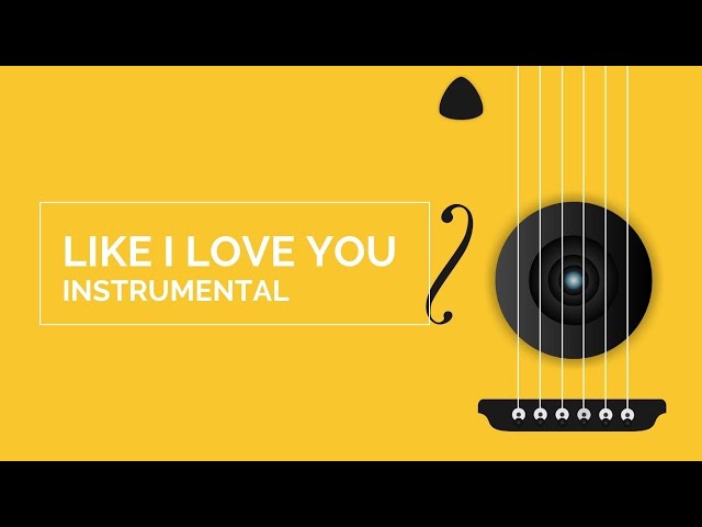 LIKE I LOVE YOU | Justin Timberlake (Instrumental) class=