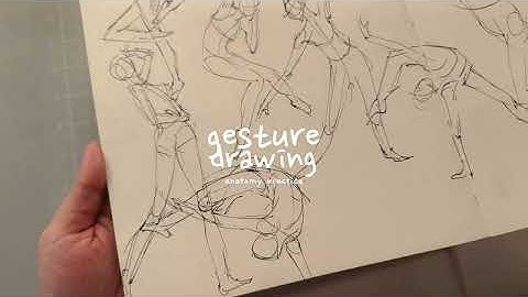 how I practice drawing anatomy | figure studies ⋆˚₊