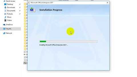 How to Install & download MS office 2007 100% Free Full version with Licence Key!