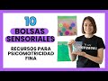 10 Bolsas sensoriales | Psicomotricidad fina y estimulación sensorial