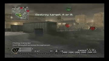 Hitmarker Cod4 no scope Cross Bog. -.-
