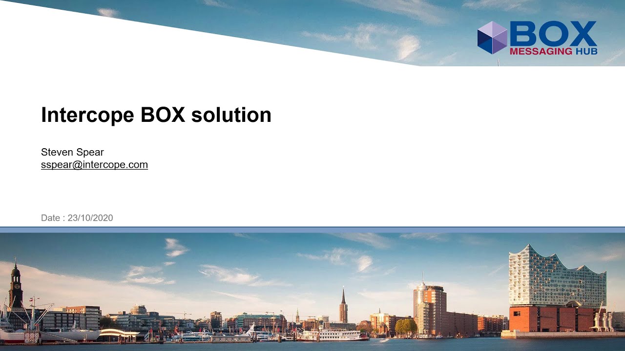 Intercope at EBAday 2020