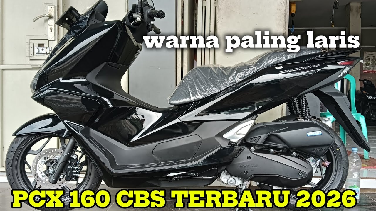 WARNA PALING LARIS 💥 PCX 160 CBS TERBARU 2026 💥 WARNA HITAM GLOSSY 