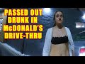 Bodycam DUI Arrest - Police Find Drunk 19-Year-Old Woman Passed Out in McDonald's Drive Thru
