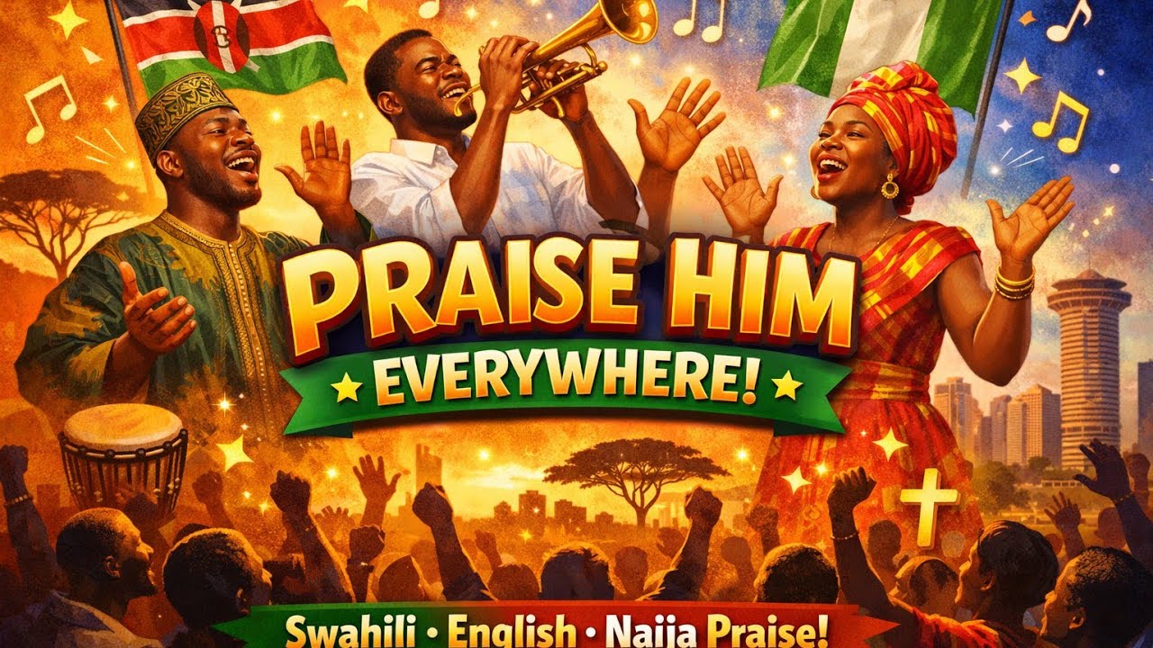 PRAISE HIM EVERYWHERE (AFRICAN PRAISE)