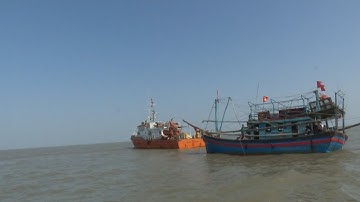 Nghệ An cứu nạn tàu cá và đưa 7 ngư dân vào bờ an toàn