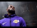 LeBron James’ First Lakers Introduction at Staples Center