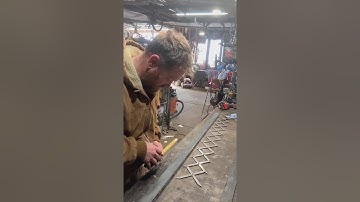 Picket Master Pro the equal spacing layout tool. Spacing 2 ornamental iron fence panels.