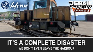 Lets play Derail Valley Overhauled a VR/Non VR train driving sim. How does it go so wrong? screenshot 1