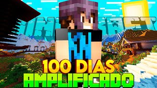 SOBREVIVI 500 DIAS EM UM MUNDO AMPLIFICADO NO MINECRAFT