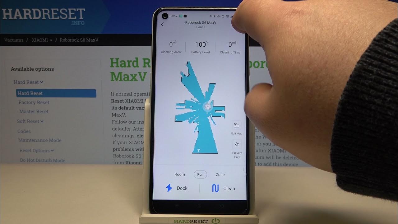 How to Change XIAOMI Roborock S6 MaxV Robot Vacuum Mop Name in Xiaomi Mi Home App Roborock App