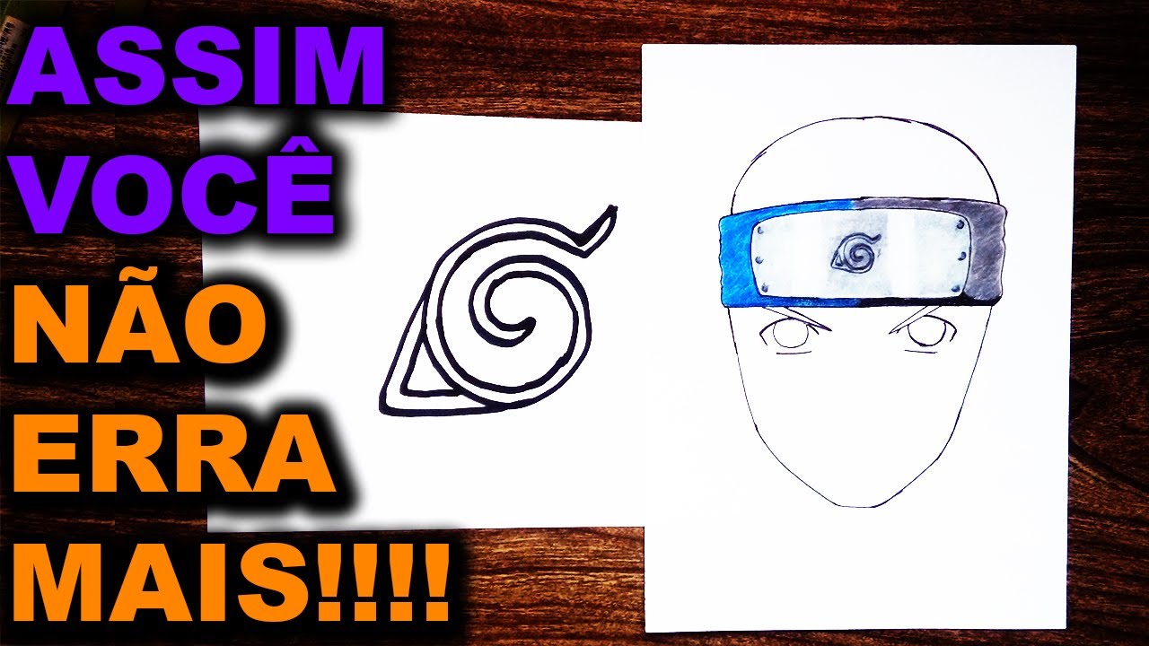 Bom Desenhista - Aprendendo Como Desenhar o Naruto - Como desenhar
