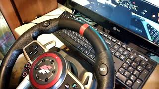 Руль FlashFire Suzuka Racing Wheel ES900R испортил стол для комфорта игры