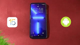iPhone 13 Setup in Android | Best iOS 15 Android Launcher | Complete Setup screenshot 2