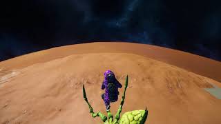 Space Engineers - Flying on a Spider