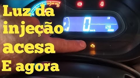 Onix luz de injeção acesa