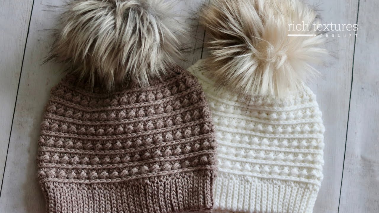 Hill Beanie Crochet Pattern