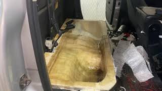 Dodge Ram custom subwoofer box