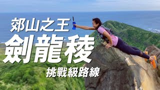 【登山】劍龍稜沒有這麼難用不同節奏呈現郊山之王只要平時準備好體能.做好功課都能飽覽面山又面海的特殊景象