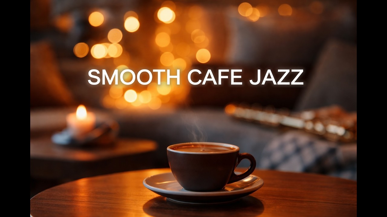 Smooth Cafe Jazz ☕ Guitar & Sax | Chill Lounge Music for Relax & Focus