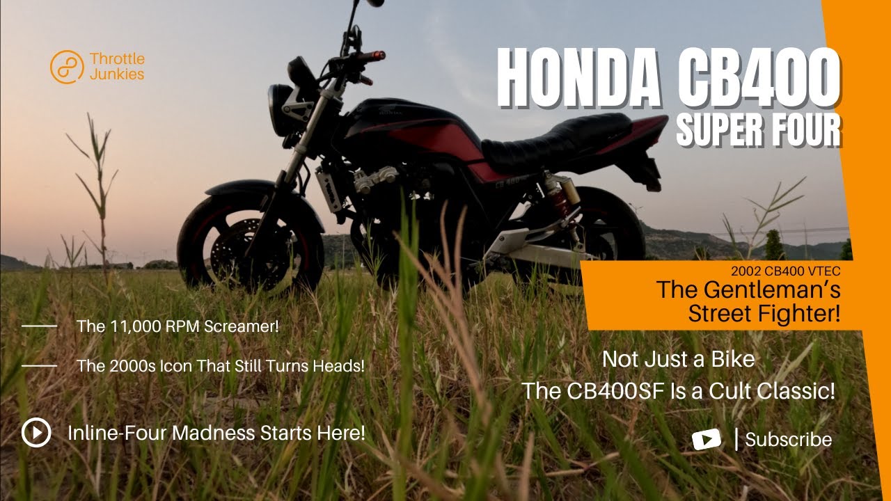 Honda CB400 Super Four VTEC – The Inline-Four Classic That Never Gets Old 🇵🇰