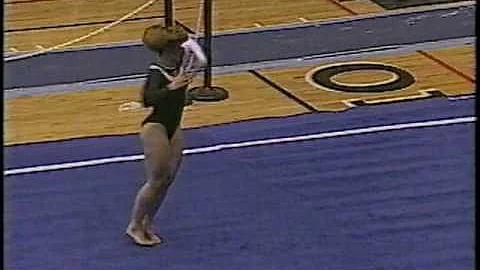 OSU Gym 1996 Anne Marie Vassallo Floor vs ASU