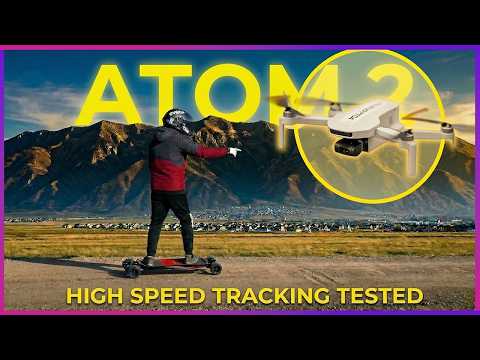 Potensic Atom 2 vs. Electric Skateboard: Can the AI Tracking Keep Up? Best Budget Creator Drone 2026