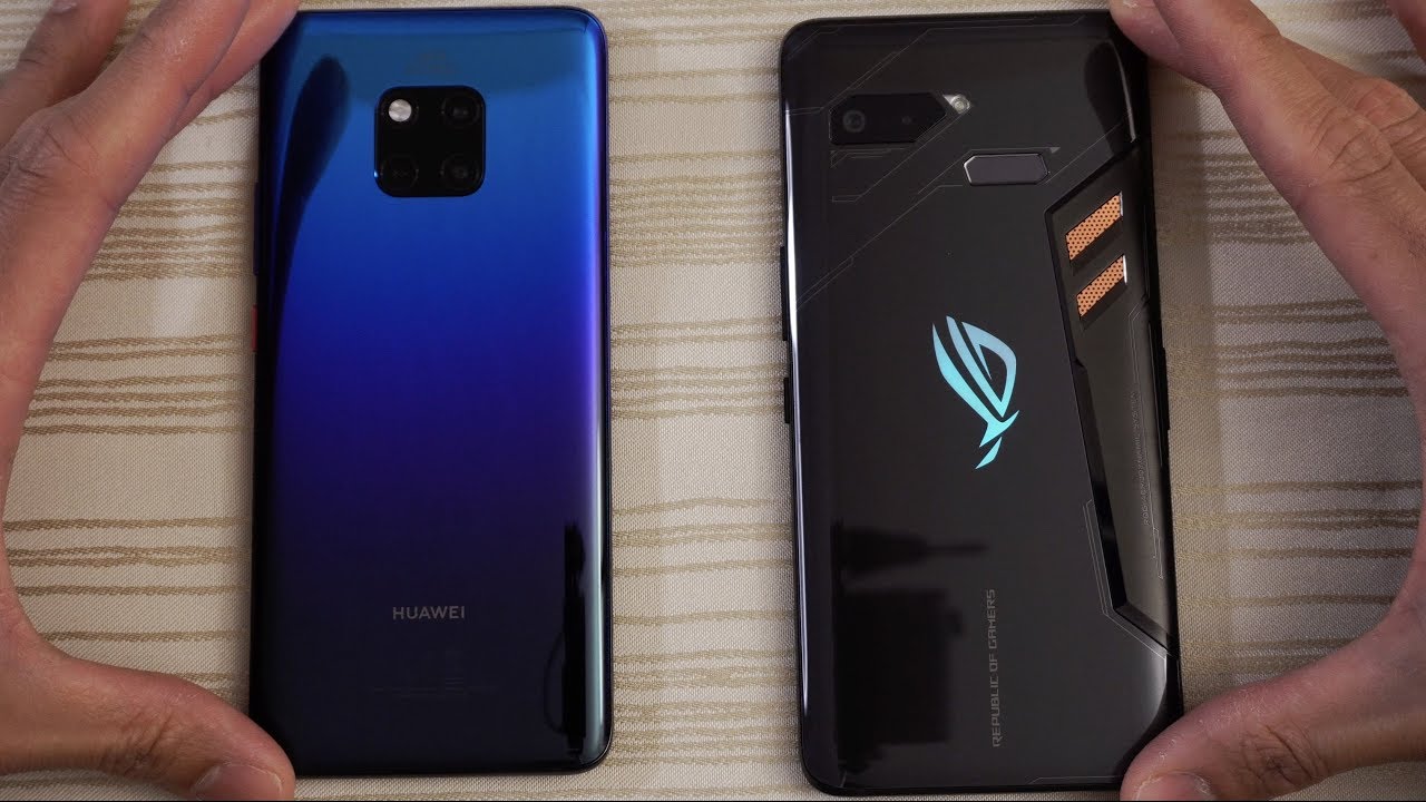 Asus ROG Phone and Huawei Mate 20 Pro - Speed Test!