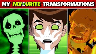 Top 15 My favourite transformations in BEN 1O (personal list) || Fan 10k