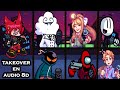 Takeover Pero Cada Turno Otro Personaje la Canta en Audio 8D-Cover