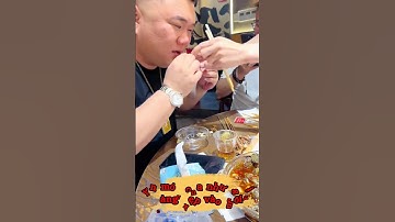 Ăn món cua nhưng bị càng kẹp vào môi