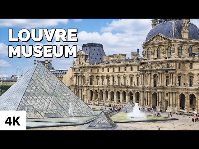 A Tour of LOUVRE MUSEUM / Paris, France (4K) class=