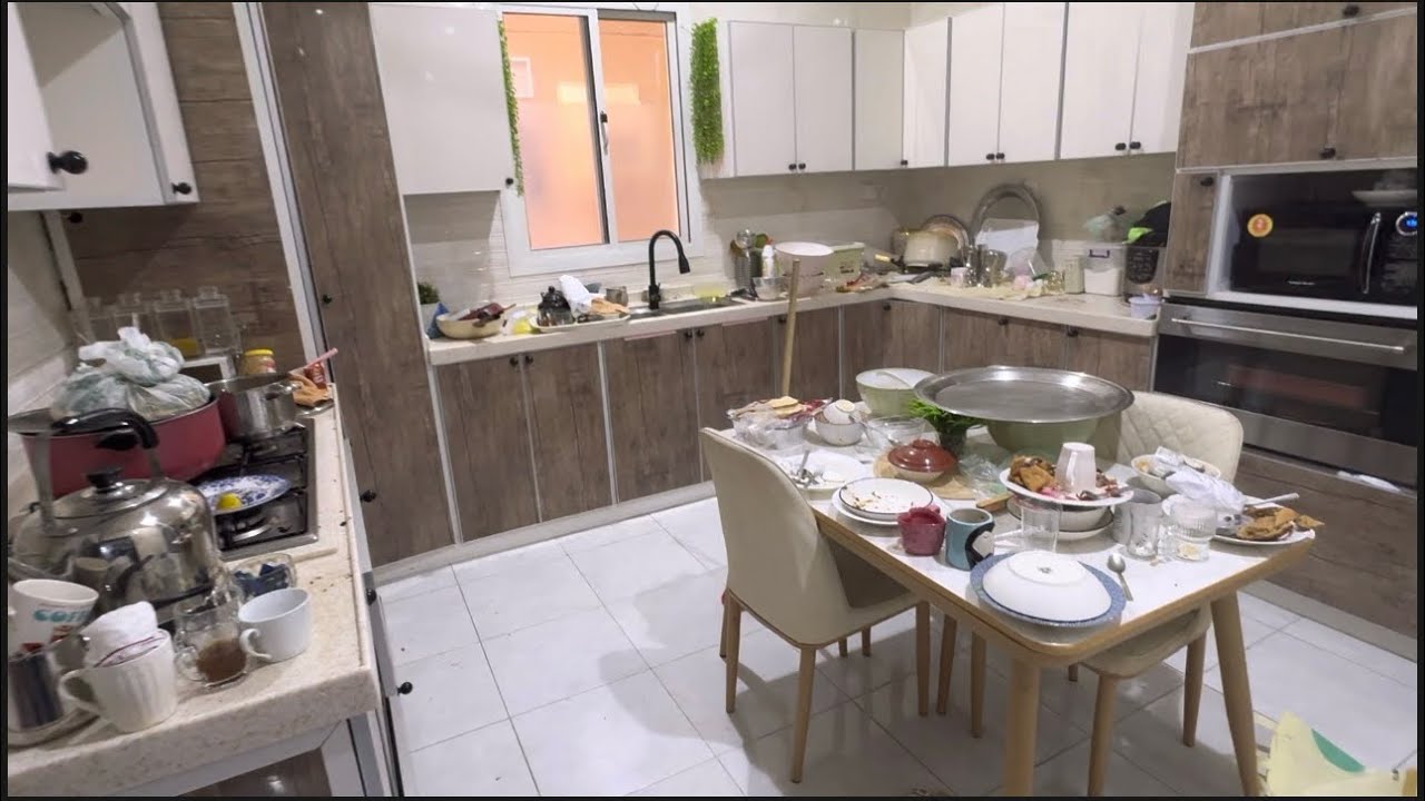 مطبخي كارثة🤯كيف كان وكيف صار!! 