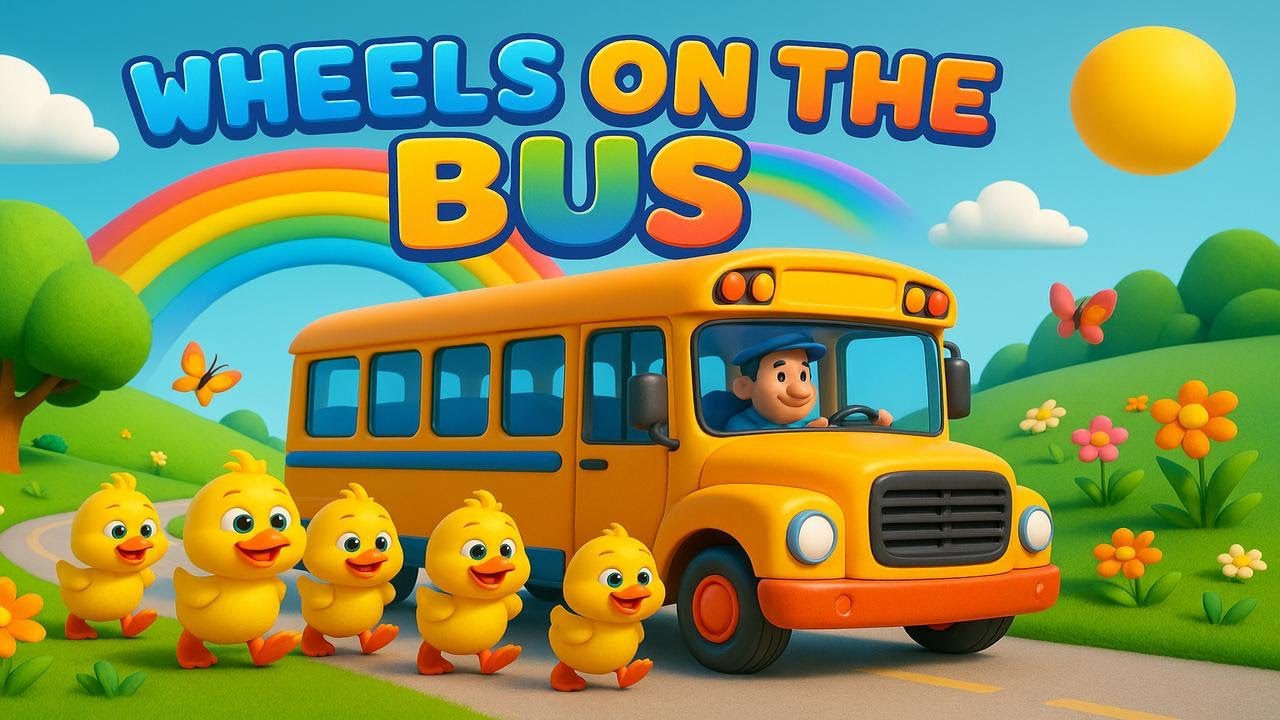 Wheels on the Bus | Learning | Fun Learning for Kids and Toddlers - YouTube